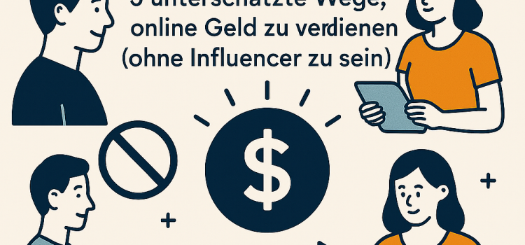 Passives Einkommen digital: 5 unterschätzte Wege, online Geld zu verdienen (ohne Influencer zu sein)